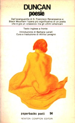 Robert Duncan poesie
