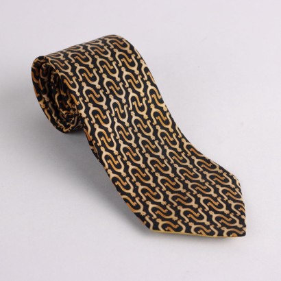 Gucci Vintage Spurs Horse Riding Tie