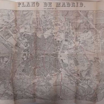 Guia del plano de Madrid y sus contornos en 1877