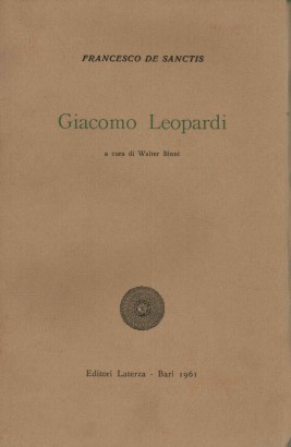 Giacomo Leopardi