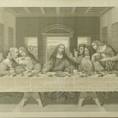 arte, arte italiano, pintura italiana del siglo XX, Última Cena de Leonardo