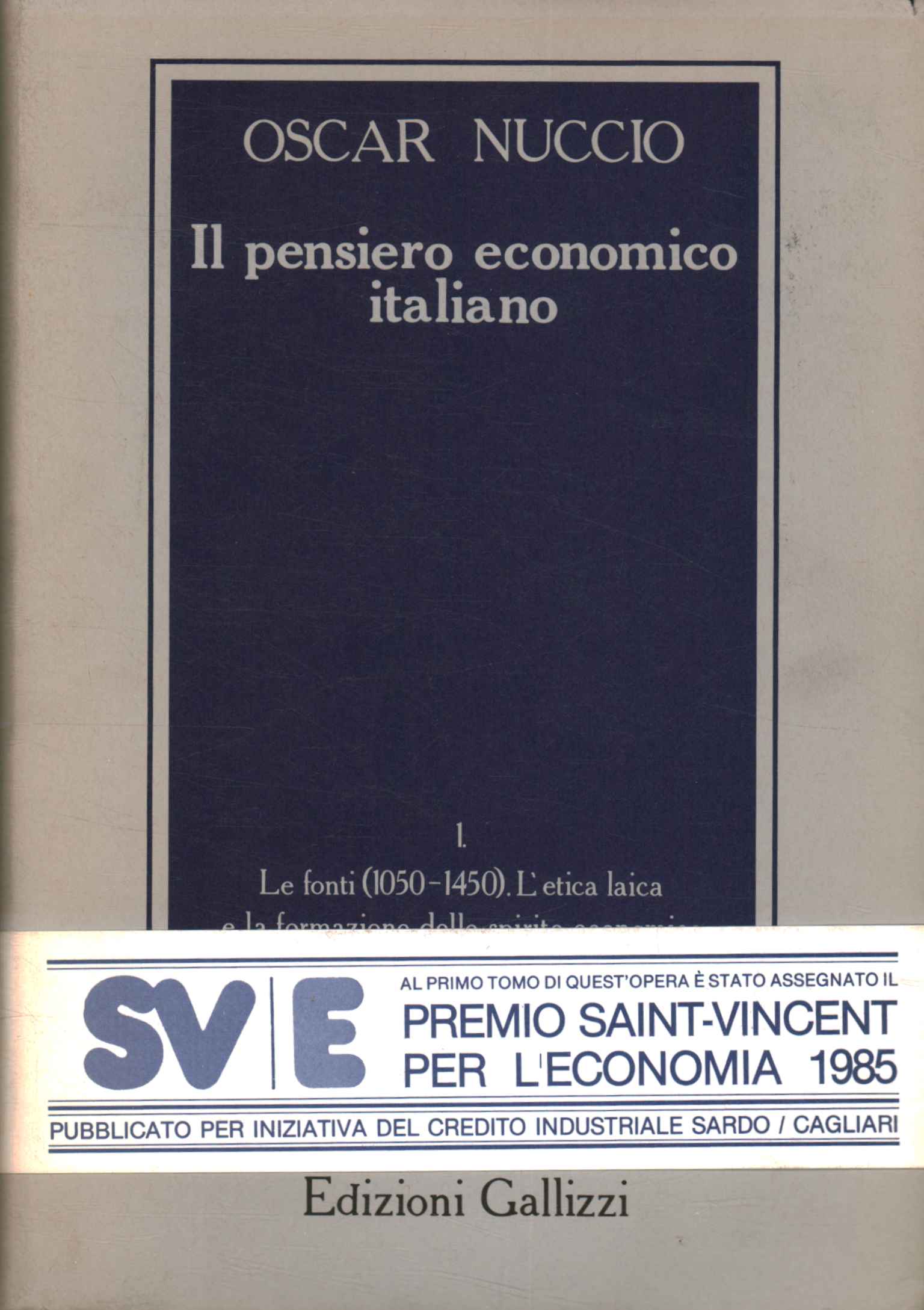 Il pensiero economico italiano (Tomo 2)