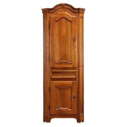 Ancient Neoclassical Corner Cupboard Italy Second Half XVIII Century