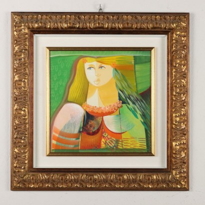 Pintura de Vittorio Maria Di Carlo,Figura femenina,Vittorio Maria Di Carlo,Vittorio Maria Di Carlo,Vittorio Maria Di Carlo,Vittorio Maria Di Carlo,Vittorio Maria Di Carlo,Vittorio Maria Di Carlo