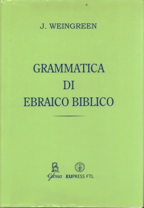 Grammatica di ebraico biblico
