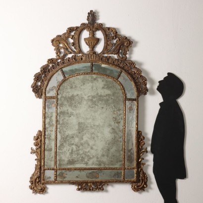 Miroir avec Bois Anciens