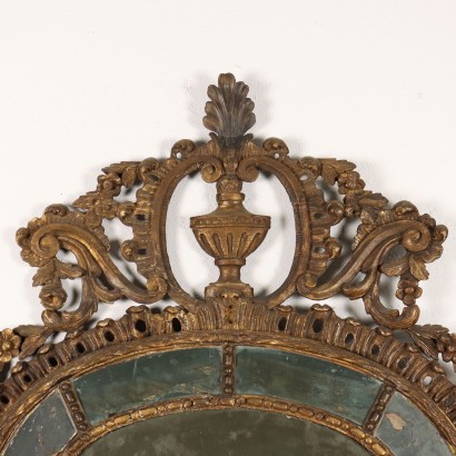 Miroir avec Bois Anciens