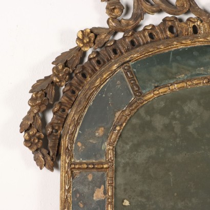 Miroir avec Bois Anciens