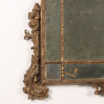 Miroir avec Bois Anciens