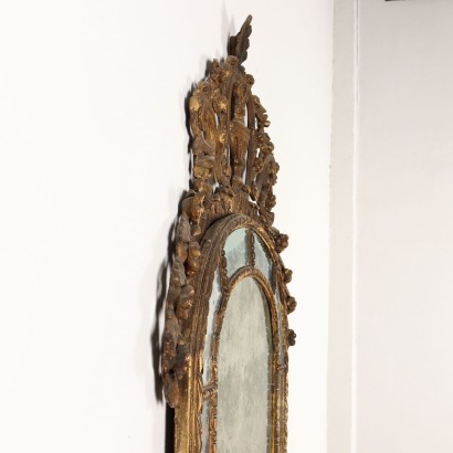 Miroir avec Bois Anciens