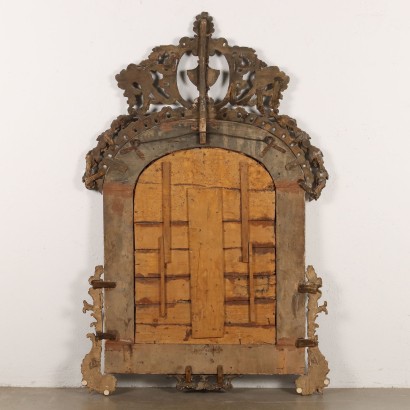 Miroir avec Bois Anciens