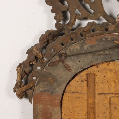 Miroir avec Bois Anciens