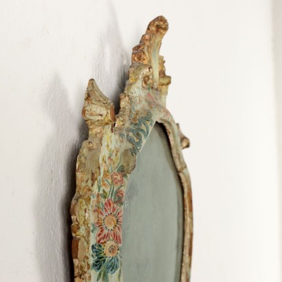Barocchetto lacquered mirror