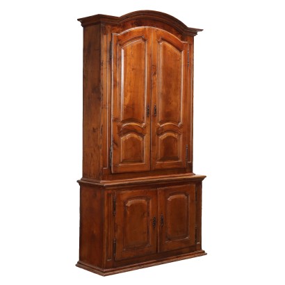 Buffet Ancien Double Plateau avec Étagère à Fusils '700