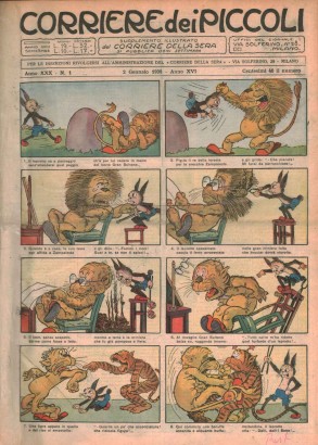 Corriere dei piccoli 1938. Annata completa (52 numeri)