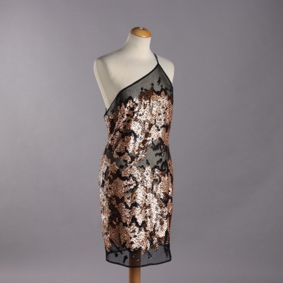 Krizia Vintage Embroidered Evening Dress