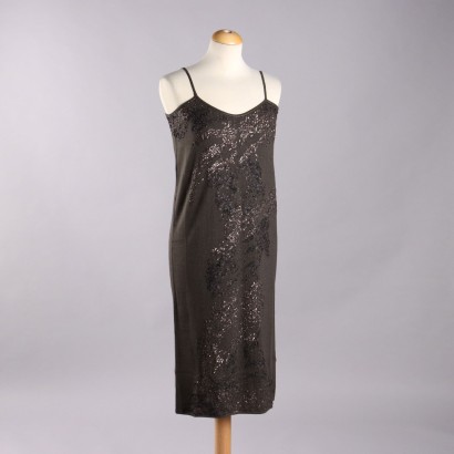 Vintage Kleid von Krizia Gr. 44 der 80er-90er Jahre Kaschmir Wolle