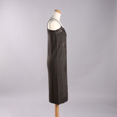 Krizia Vintage Cashmere and Silk Dress