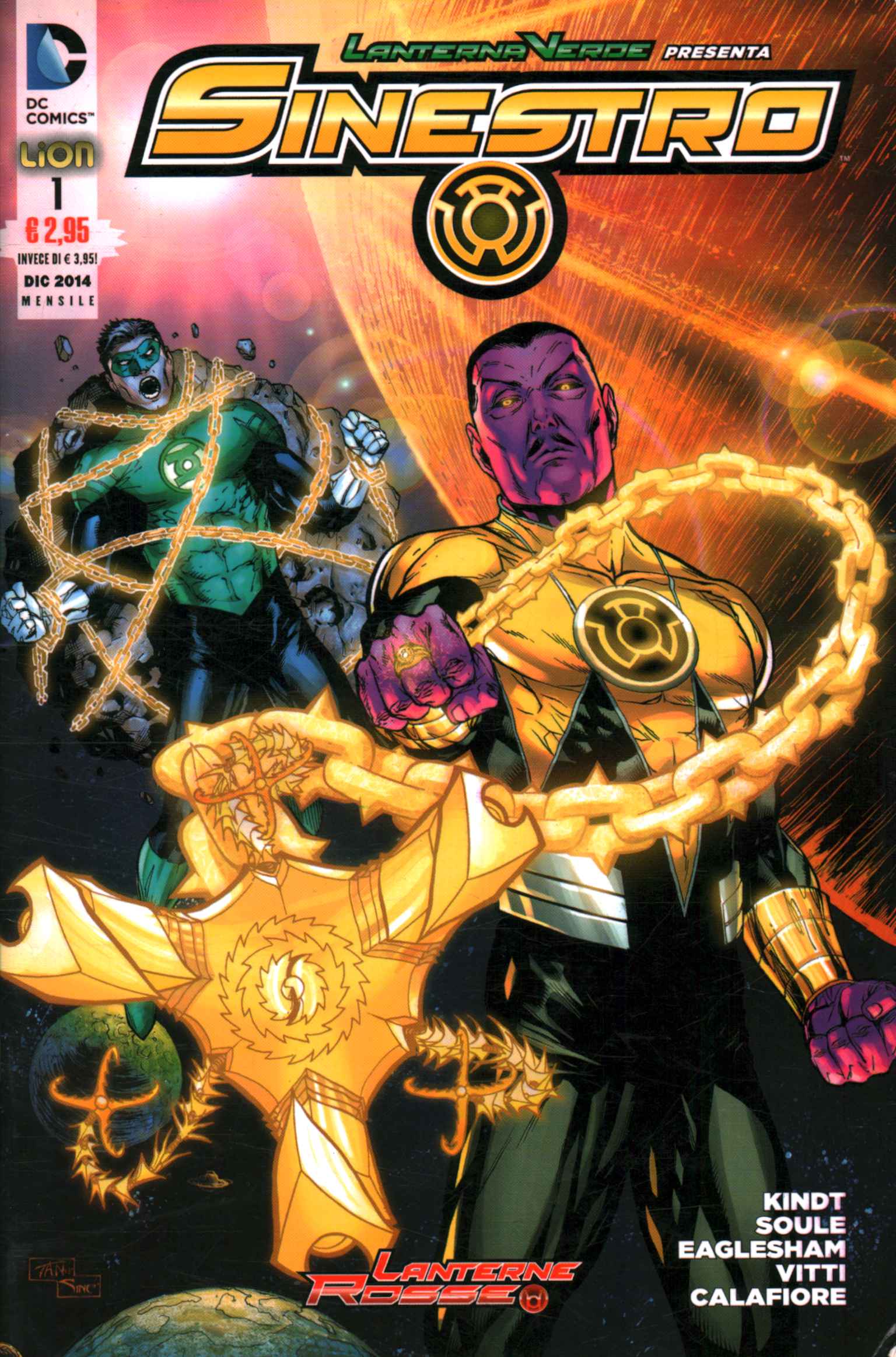 Sinestro. Complete series (25 volumes)