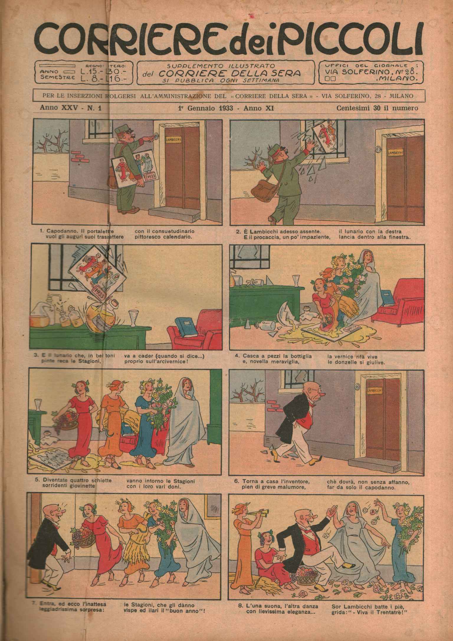 Courrier pour enfants 1933 (46 numéros)