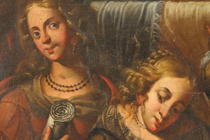 arte, pinturas, pintura 500, nacimiento de la Virgen