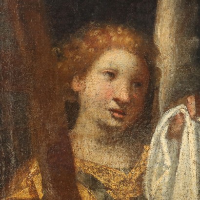 Peinture de Sainte Véronique et le Voile Sacré