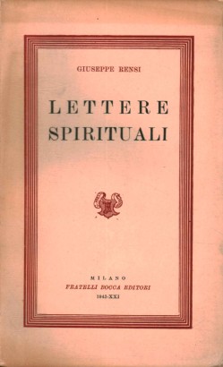 Lettere spirituali