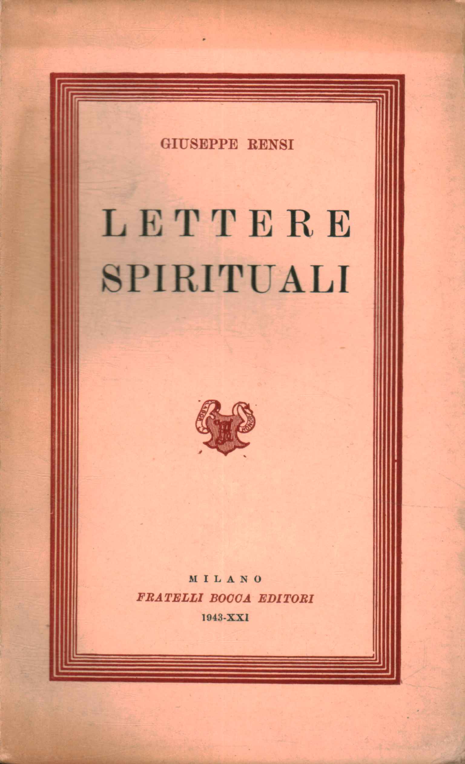 Spiritual letters