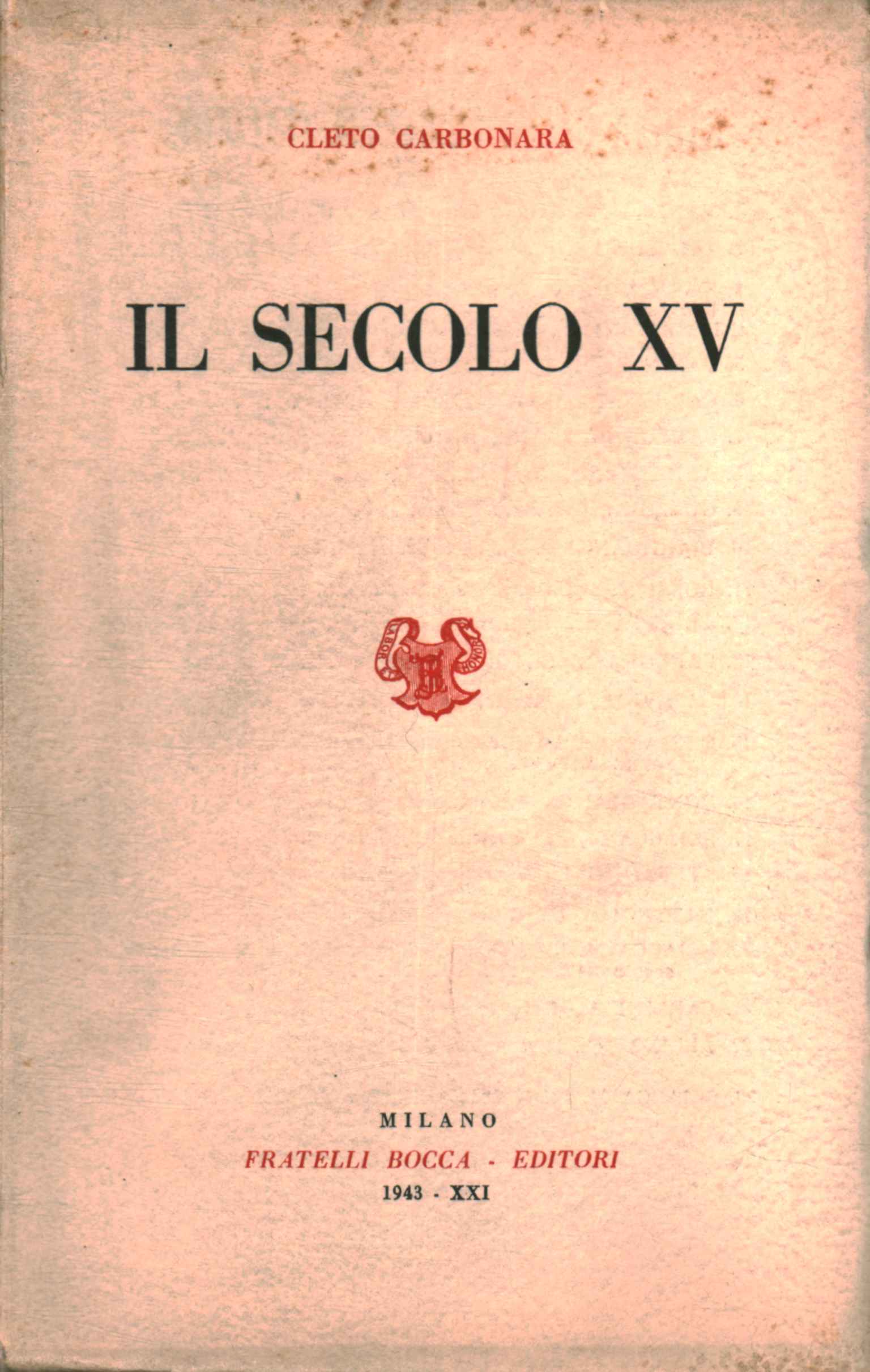 Il Secolo XV