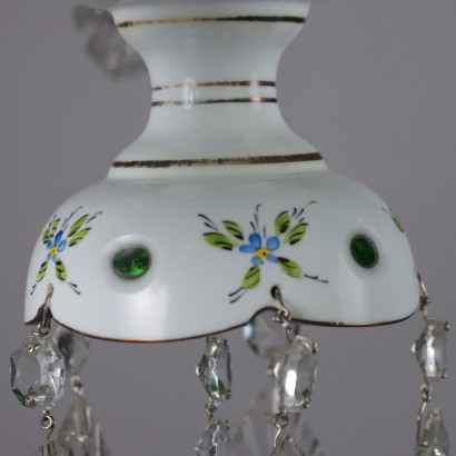 Lustre en verre de Bohême