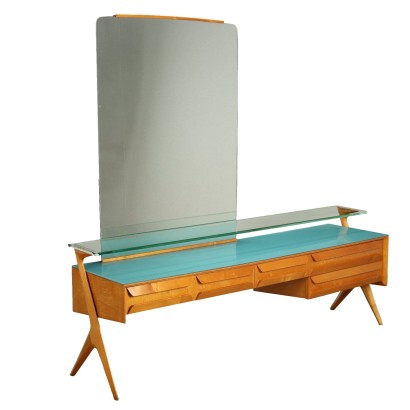 Commode avec toilettes années 1950