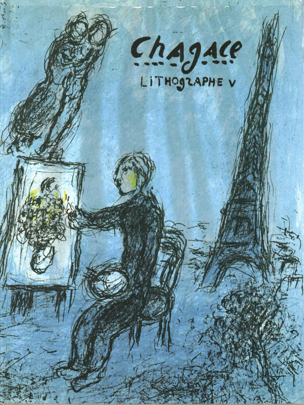 Litografía Chagall