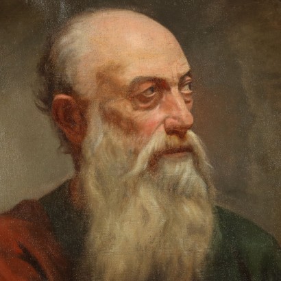 Gemälde Porträt eines antiken Philosophen 1875