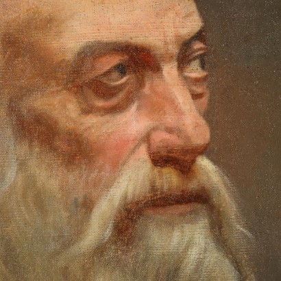 Gemälde Porträt eines antiken Philosophen 1875