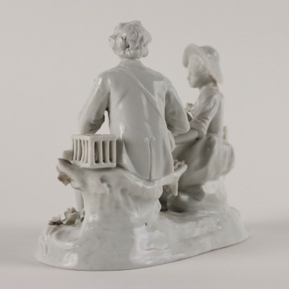 White Porcelain Figurine by Rudolst