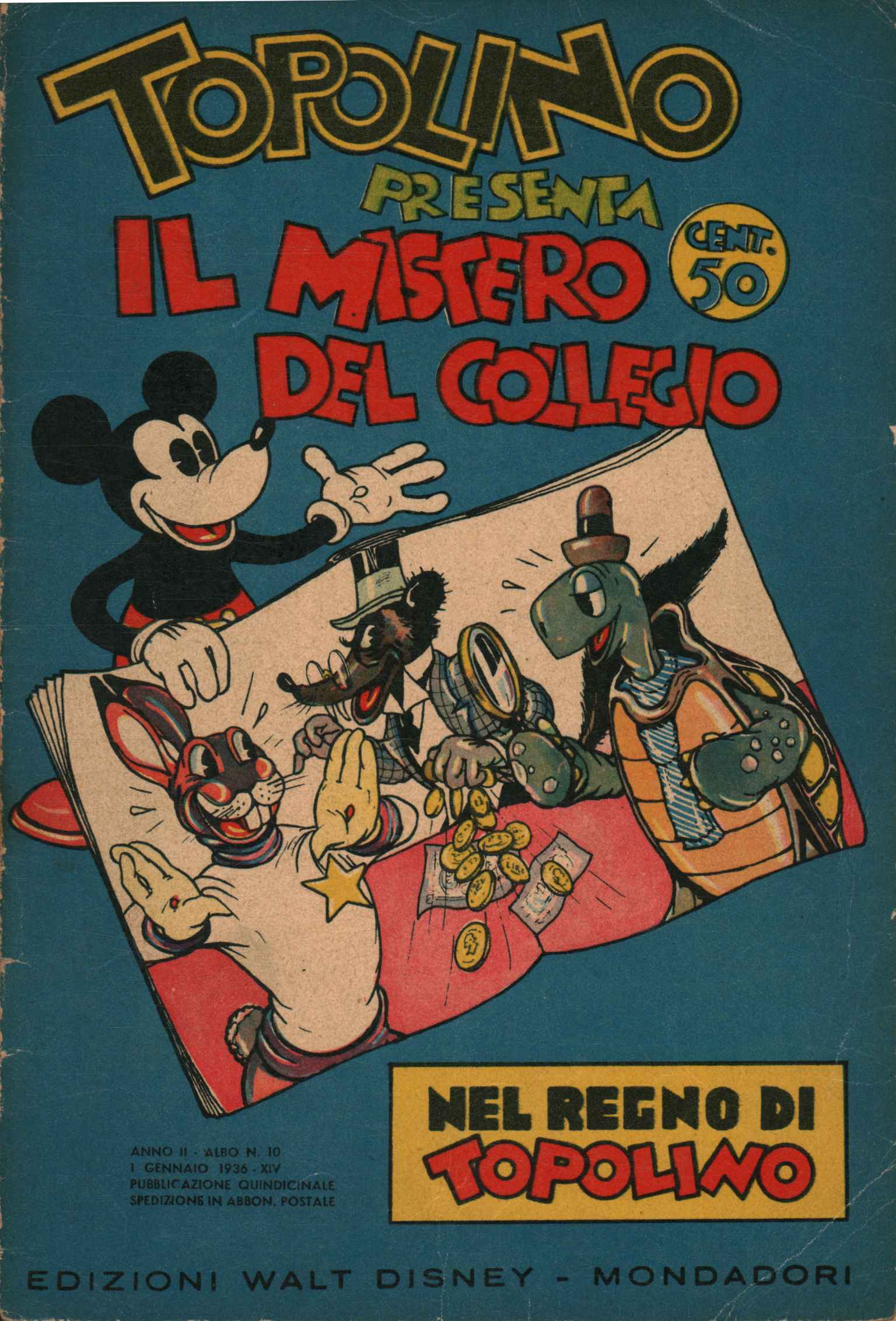 Mickey Mouse présente le mystère des internats