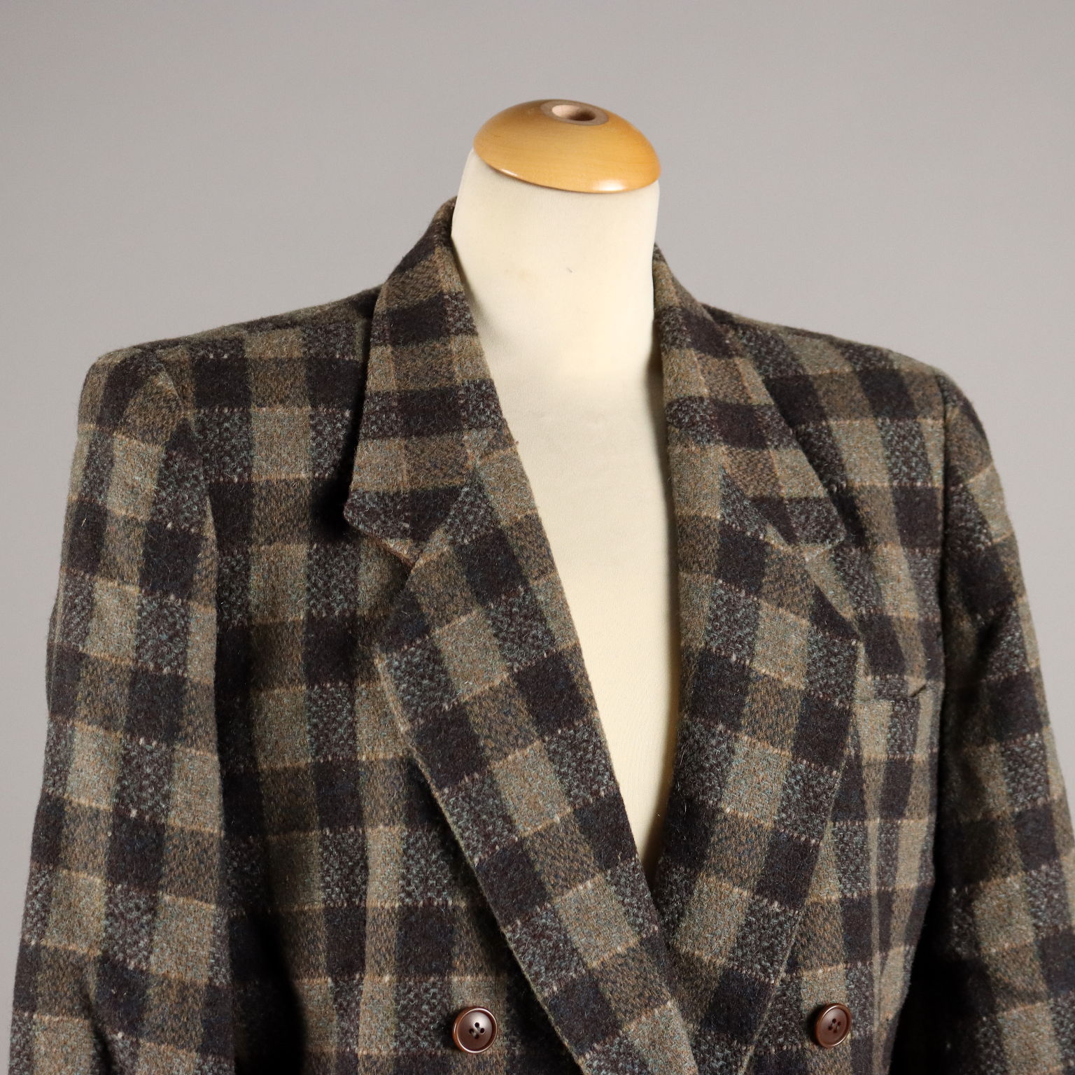 Vintage Jacket E. Armani Wool UK Size 14 Italy