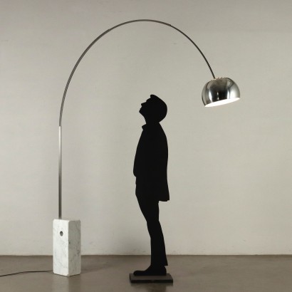 Lampada 'Arco' di Achi,Fratelli Castiglioni,Fratelli Castiglioni,Fratelli Castiglioni,Fratelli Castiglioni,Fratelli Castiglioni,Fratelli Castiglioni