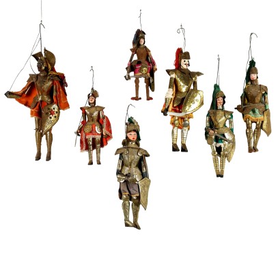 Groupe de marionnettes siciliennes