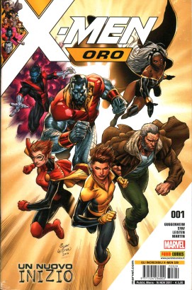 X-men oro. Sequenza completa (17 Volumi)