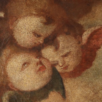 Painting with Madonna and Angels