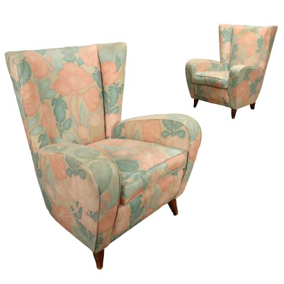 Bergere Armchairs from the 50s, Bergère Armchairs from the 50s