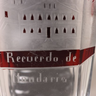 Grupo de siete vasos