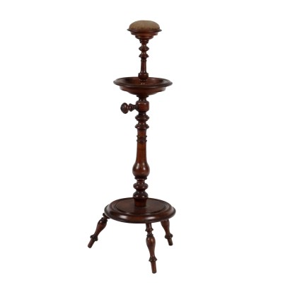 Antique Sewing Column Walnut Europe XIX Century