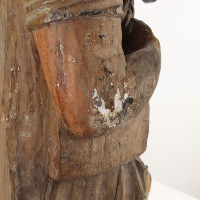 Moses Wooden Statue