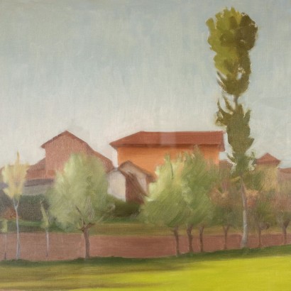 Painting by Primo Carena,San Pietro in Verzolo,Primo Carena,Primo Carena,Primo Carena,Primo Carena