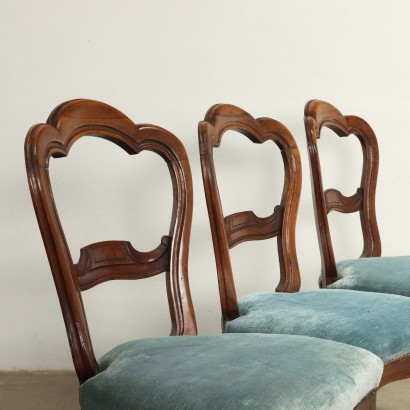 Group of Six Louis Philippe Chairs