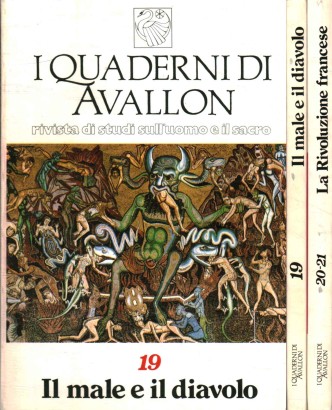 I Quaderni di Avallon. Rivista di studi sull'uomo e il sacro, 1989 (2 Volumi, annata completa)