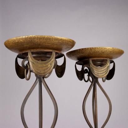 Pair of Torciere Floor Lamps