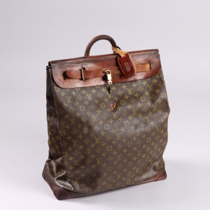 Vintage Louis Vuitton Steamer Bag 45 Monogram Canvas